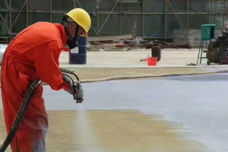 河北彩色路面喷涂是一种为路面